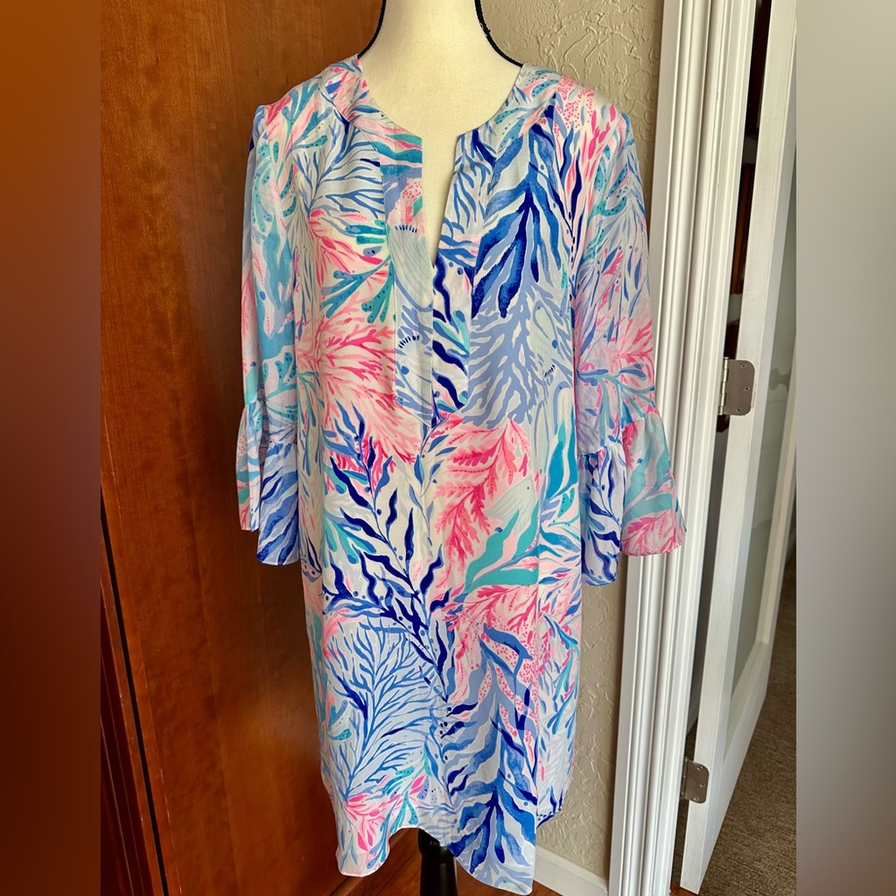 NWOT Lily Pulitzer Silk Dress size L